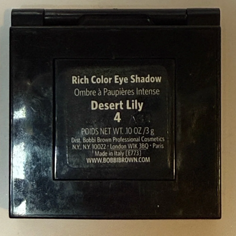 Bobbi Brown rich color eye shadow - Desert Lily 4
